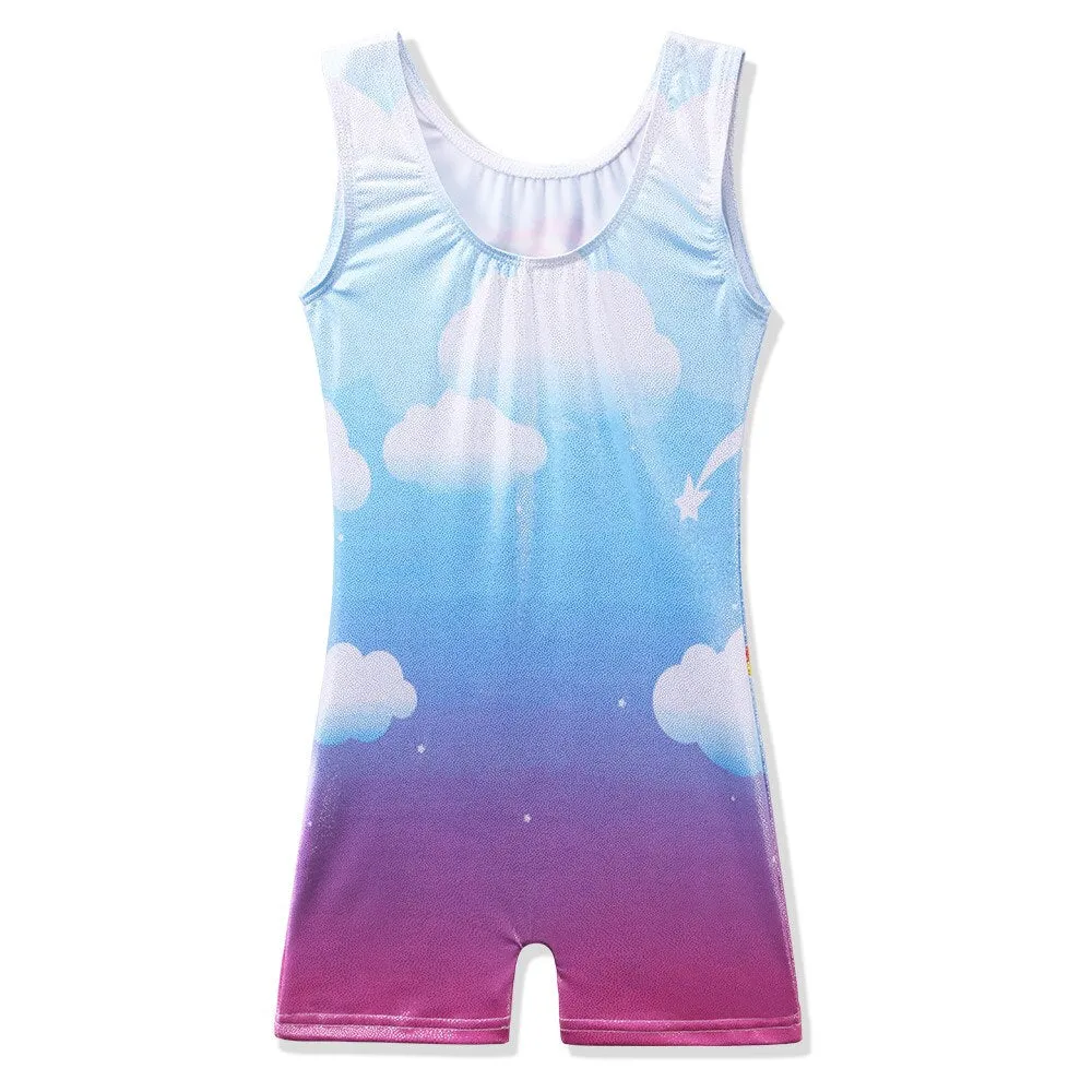 Sleeveless Unicorn Gymnastics Unitard (Leotard)