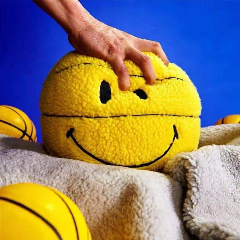 Smiling Basketball Plush
