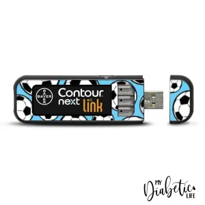 Soccer Mad - Contour Next Link USB Sticker