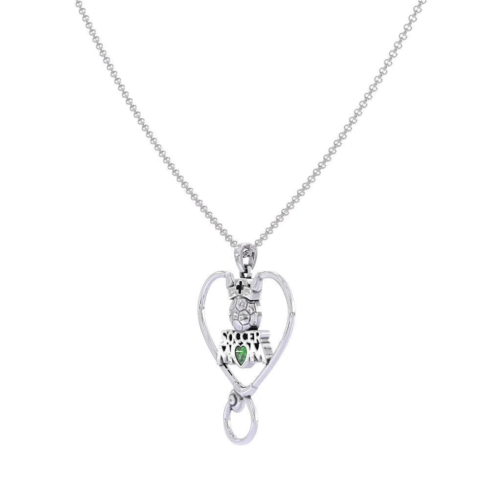 Soccer Nurse Mom Necklace