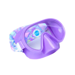 Splash Swim Mask- Pastel Swirl