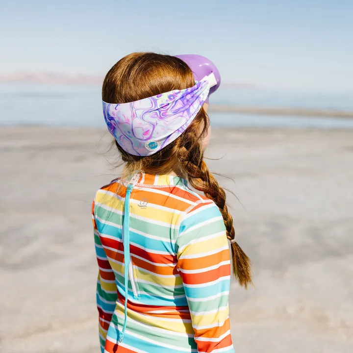 Splash Swim Mask- Pastel Swirl