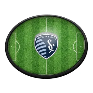 Sporting Kansas City: Pitch - Oval Slimline Lighted Wall Sign