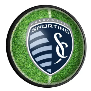 Sporting Kansas City: Pitch - Round Slimline Lighted Wall Sign
