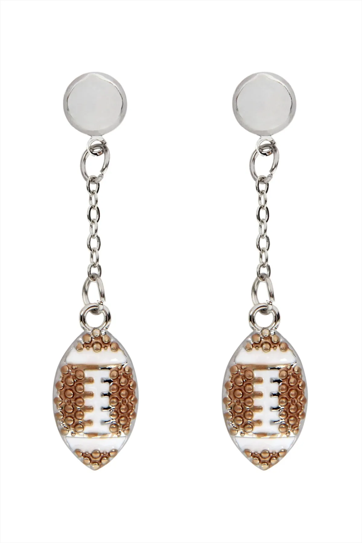 SPORTS POST DROP EARRINGS