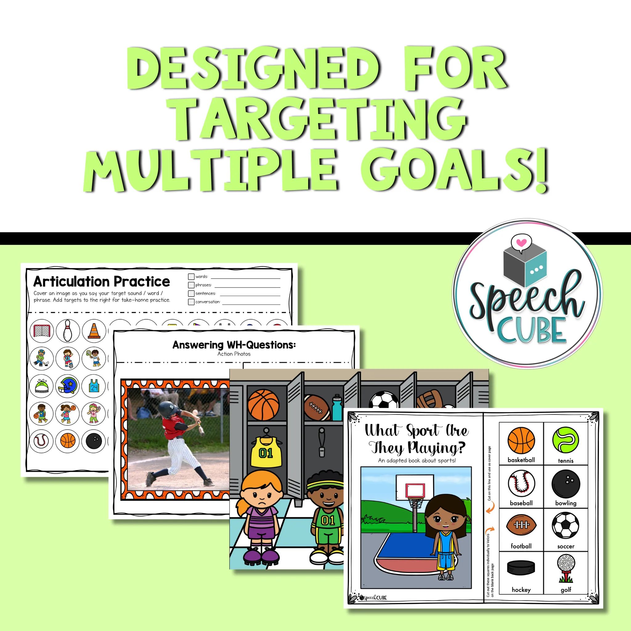 Sports Themed Language Activities