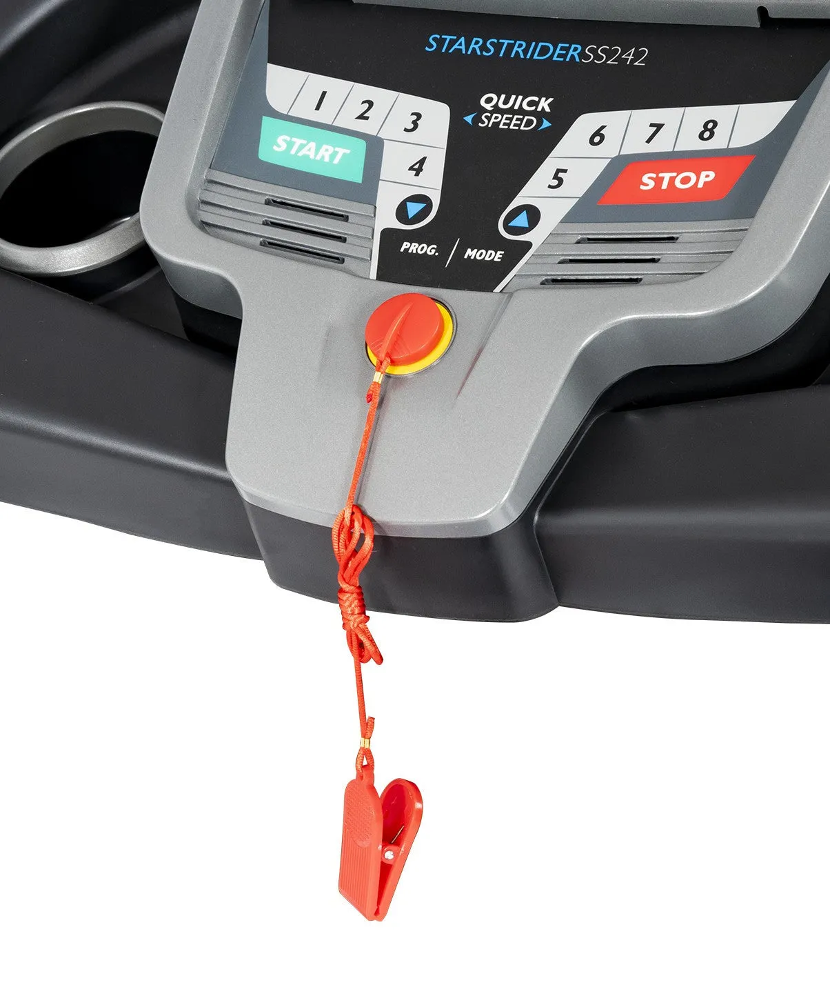 Steady Strider Treadmill with Safety Rails