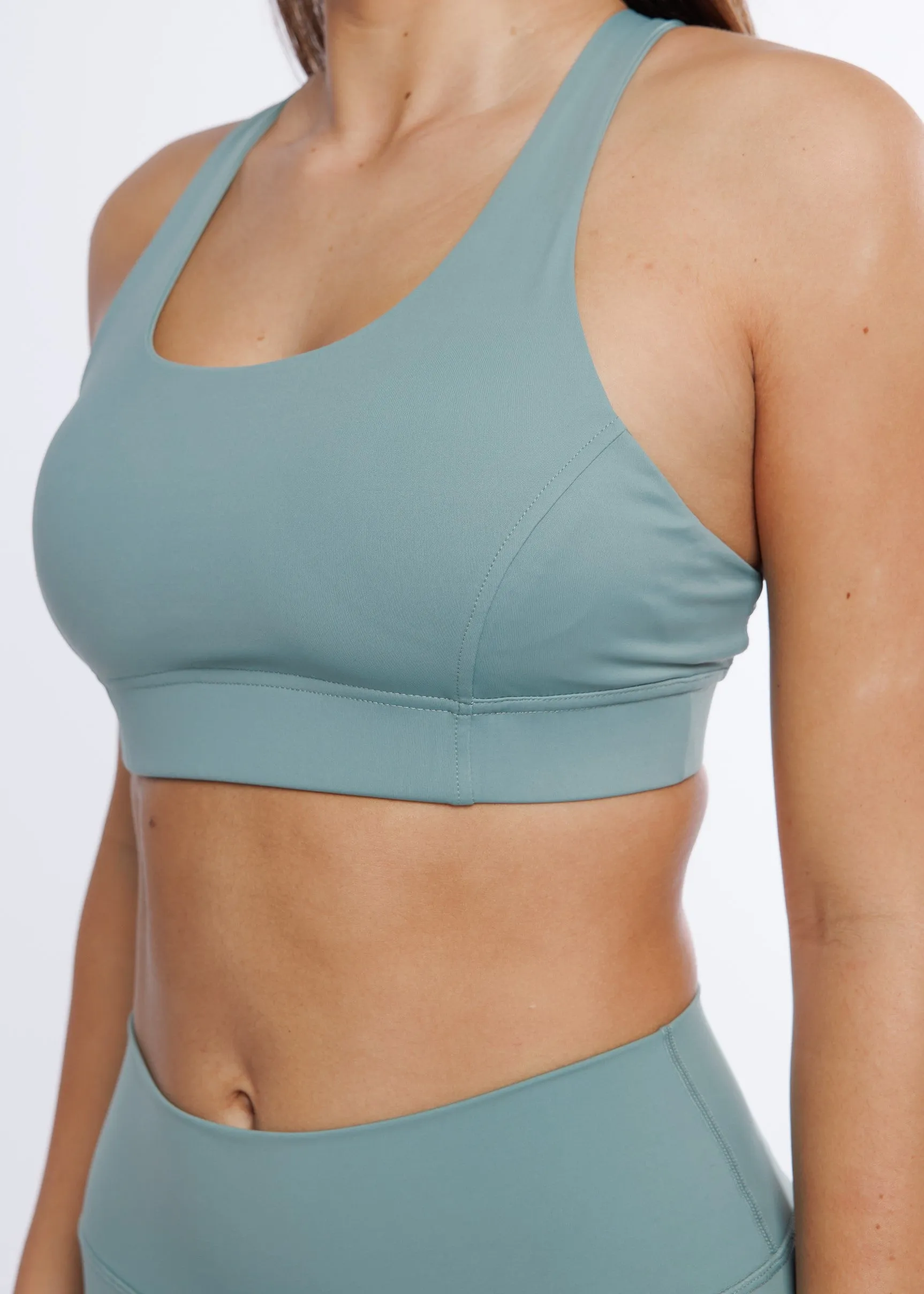 Studio Sports Bra - Sage