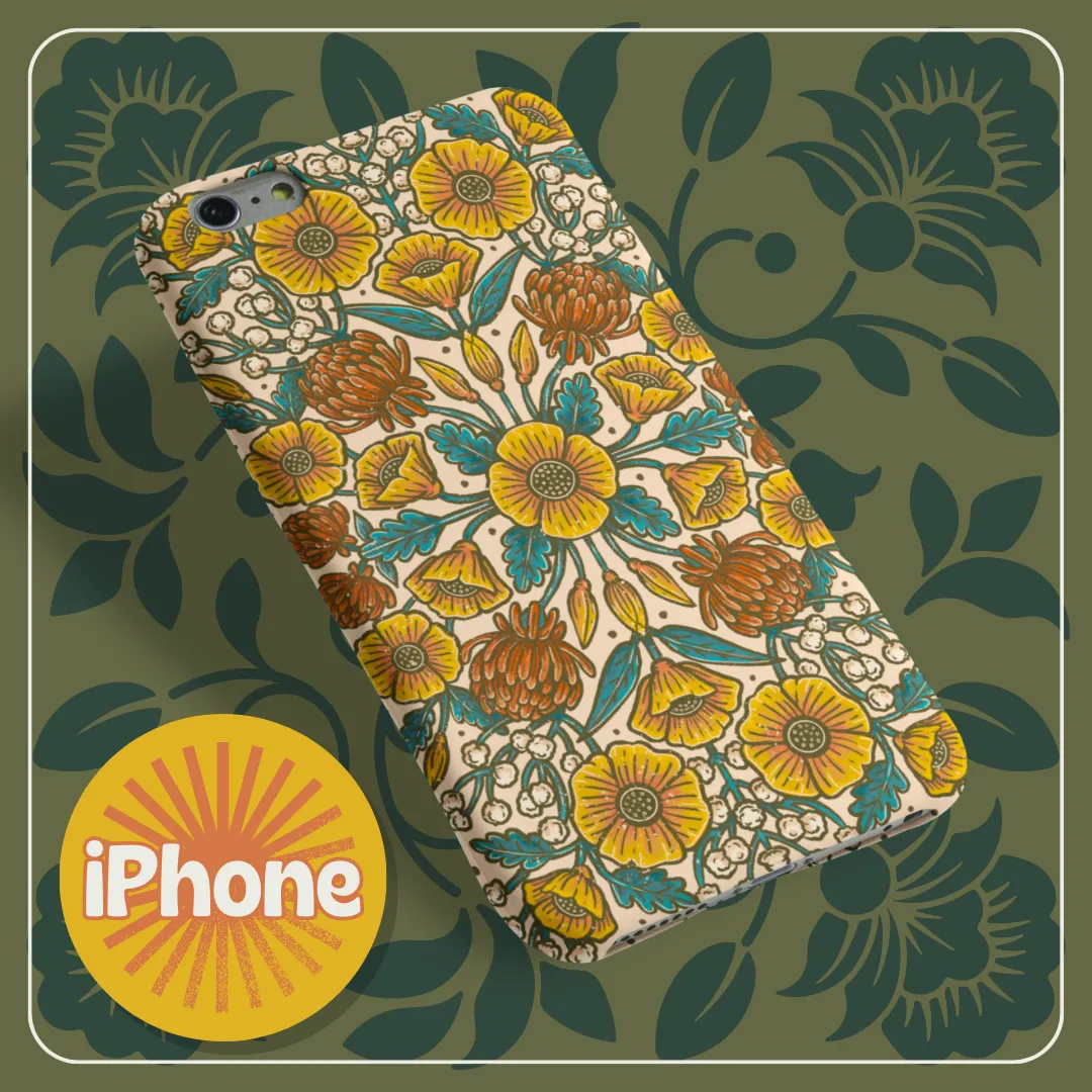 Super Bloom iPhone Tough Case