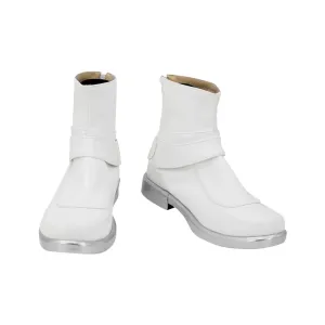 SW Obi-Wan Kenobi Movie Character Cosplay White Shoes Boots