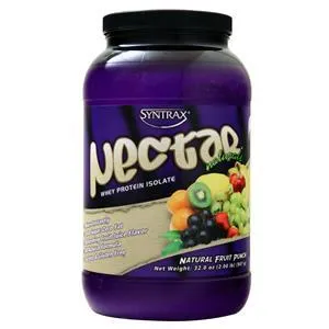 Syntrax Nectar Whey Protein Isolate - Natural Natural Fruit Punch 2.5 lbs