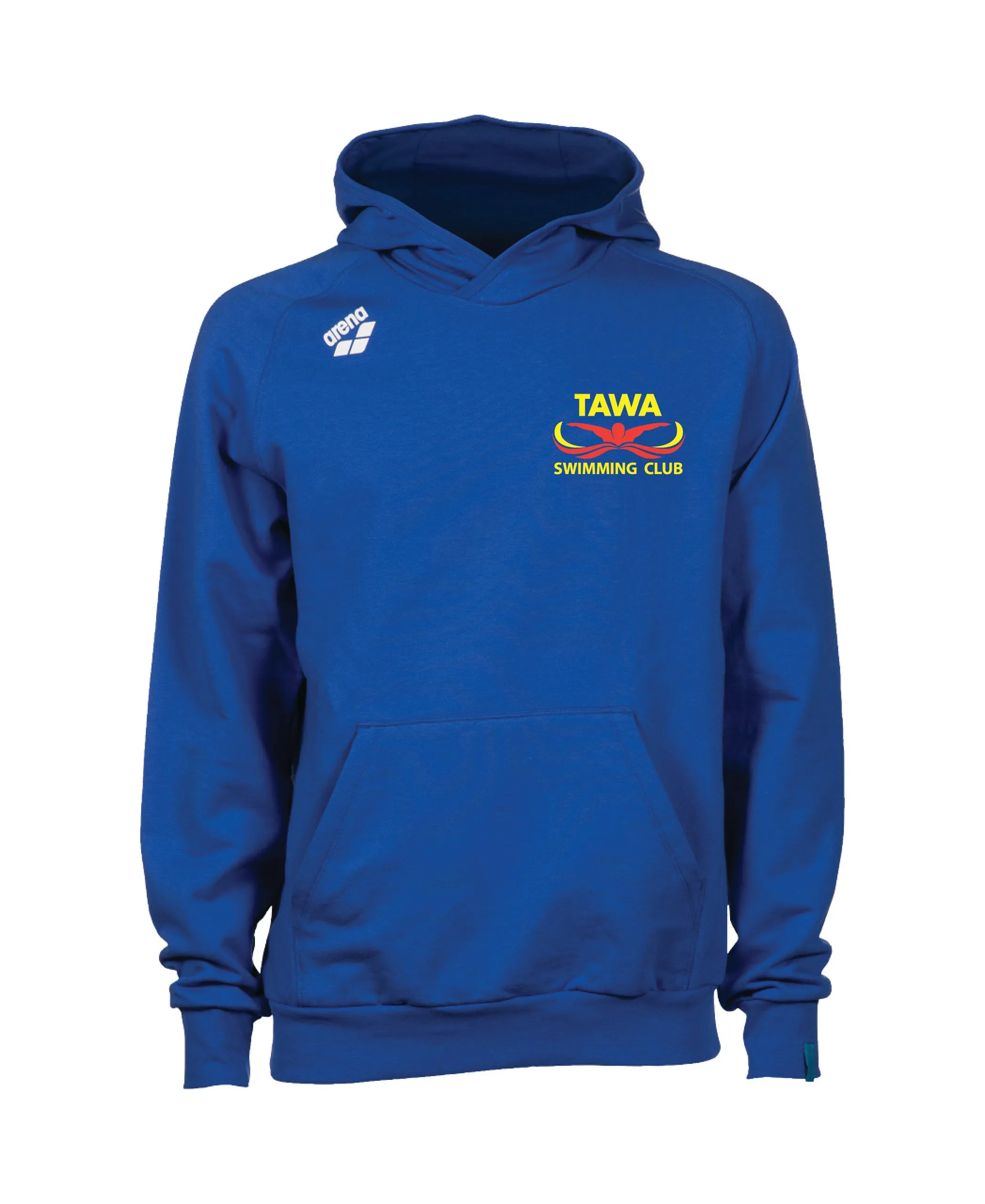 Tawa Swim Club Unisex Hooded Panel Sweatshirt - Royal