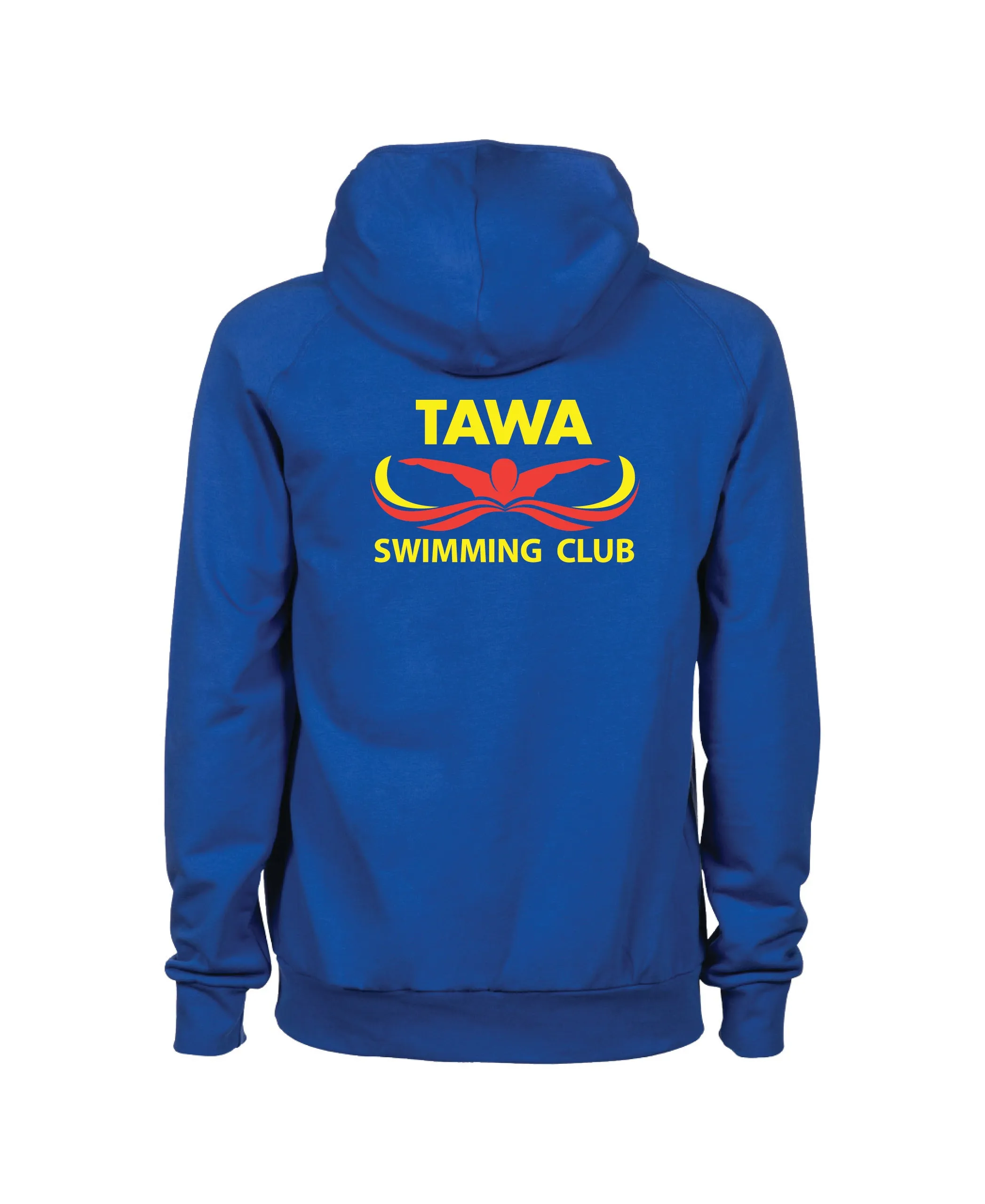 Tawa Swim Club Unisex Hooded Panel Sweatshirt - Royal