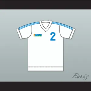 Team Hawaii White Football Soccer Jersey
