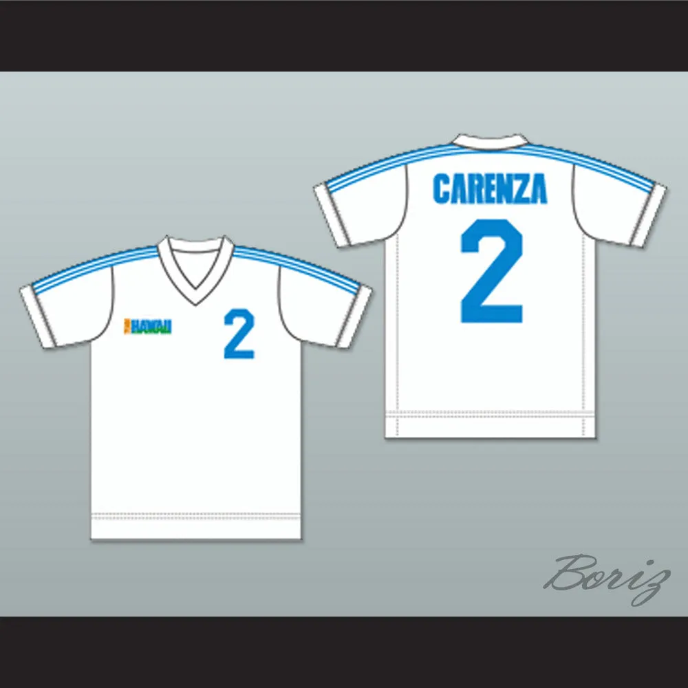 Team Hawaii White Football Soccer Jersey