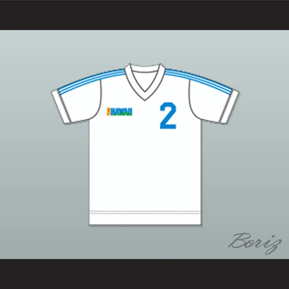 Team Hawaii White Football Soccer Jersey