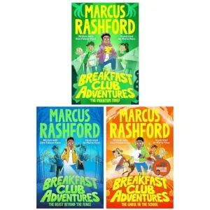 The Breakfast Club Adventures Series 3 Books Collection Set (The Beast Beyond the Fence, The Ghoul in the School and The Phantom Thief)