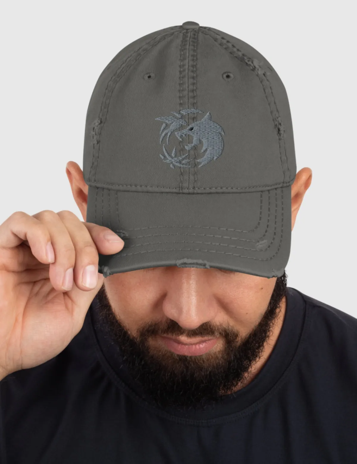 The Witcher Distressed Dad Hat