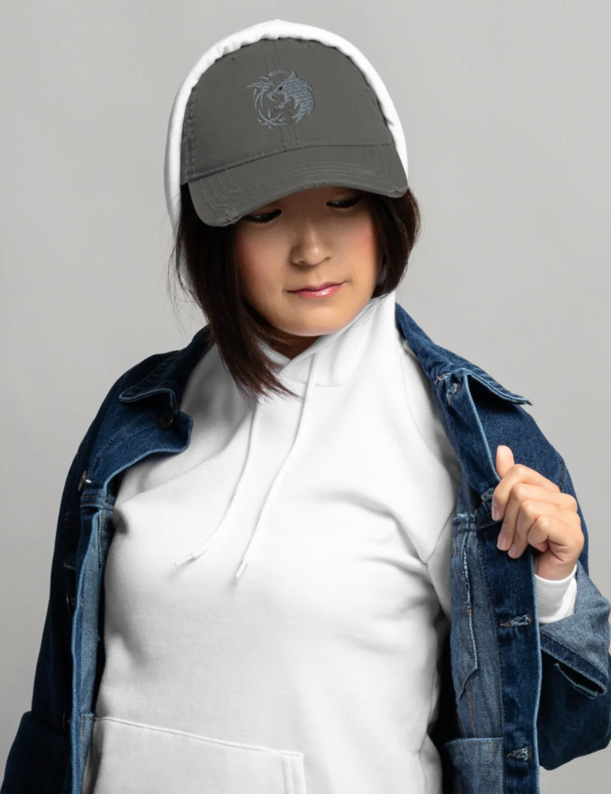The Witcher Distressed Dad Hat