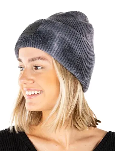 Tie Dye Cuffed Beanie by Funky Junque