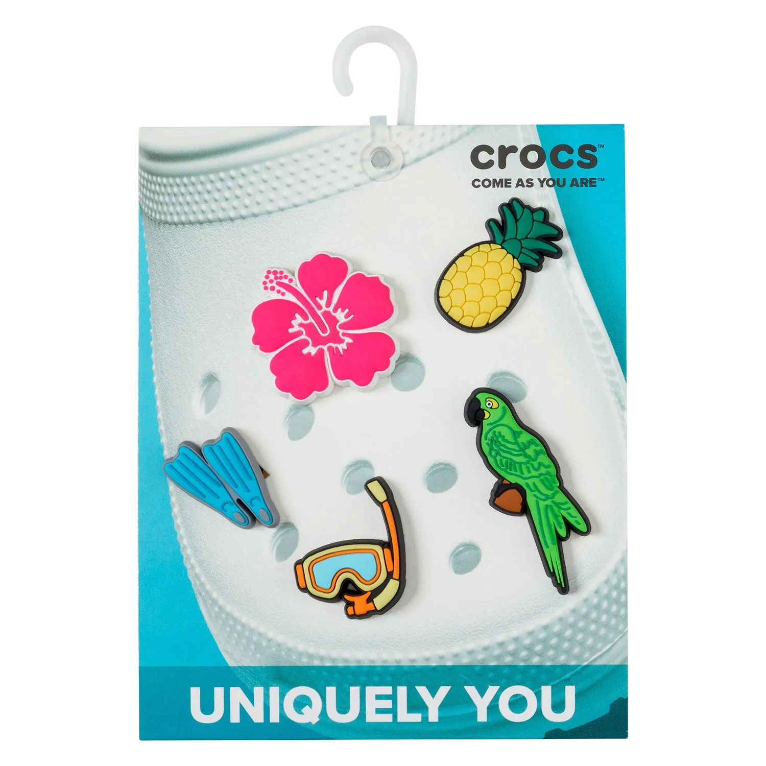 Tropical Resort Plug 5pc Jibbitz Pack