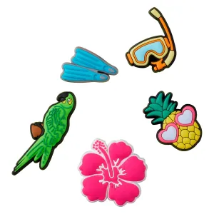 Tropical Resort Plug 5pc Jibbitz Pack