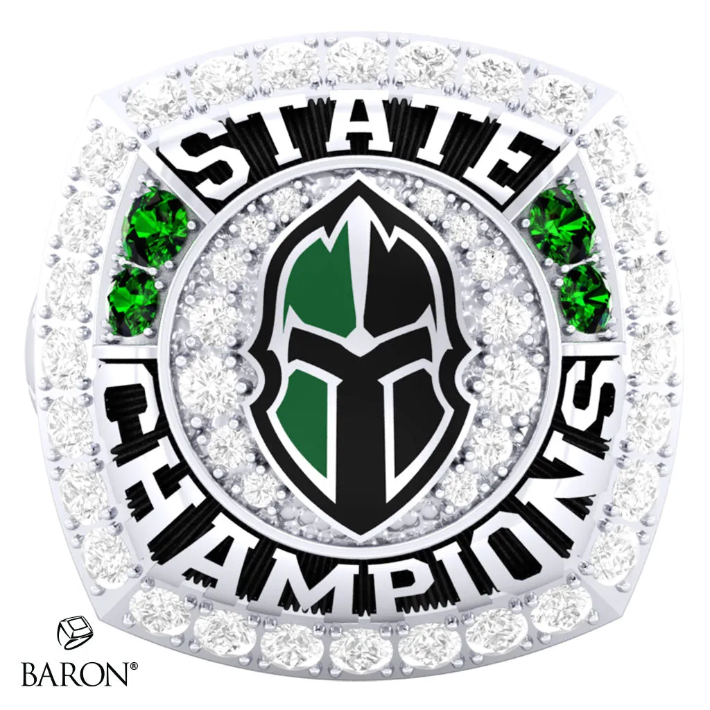 Tuscarora High School Soccer 2022 Championship Ring - Design 3.5