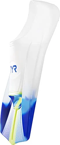 TYR Blend Stryker Silicone Fins, M (Clear)
