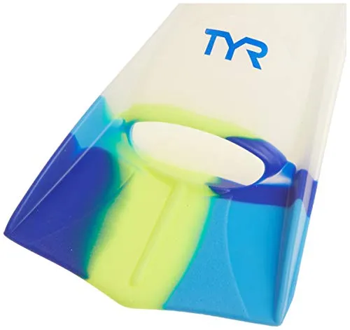 TYR Blend Stryker Silicone Fins, M (Clear)