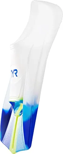 TYR Blend Stryker Silicone Fins, M (Clear)
