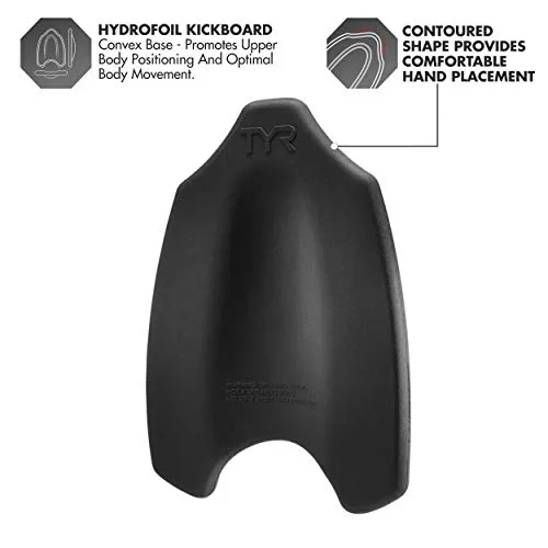 TYR Hydrofoil Kickboard Swim Equipments & Accessories Adult (Black)