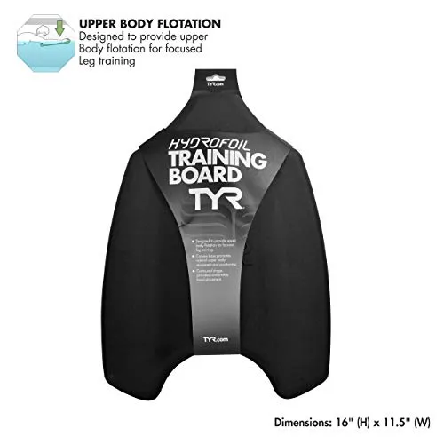 TYR Hydrofoil Kickboard Swim Equipments & Accessories Adult (Black)