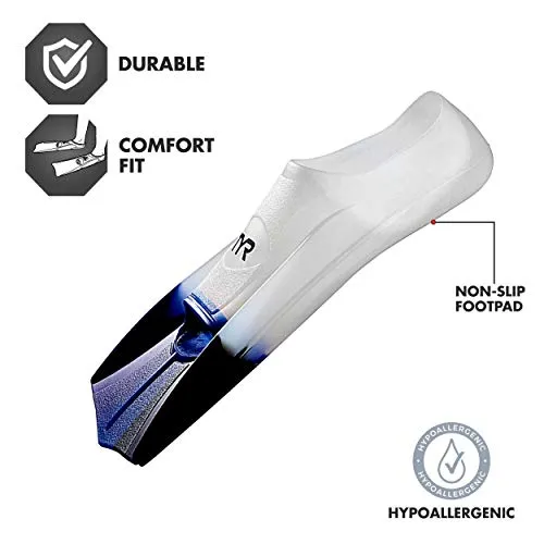 TYR Stryker Silicone Swim Fins (XL), Navy (LFSTRKR101XL)