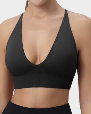 Ultimate Comfort Deep V Wireless Sports Bra Duo (2 Pack)