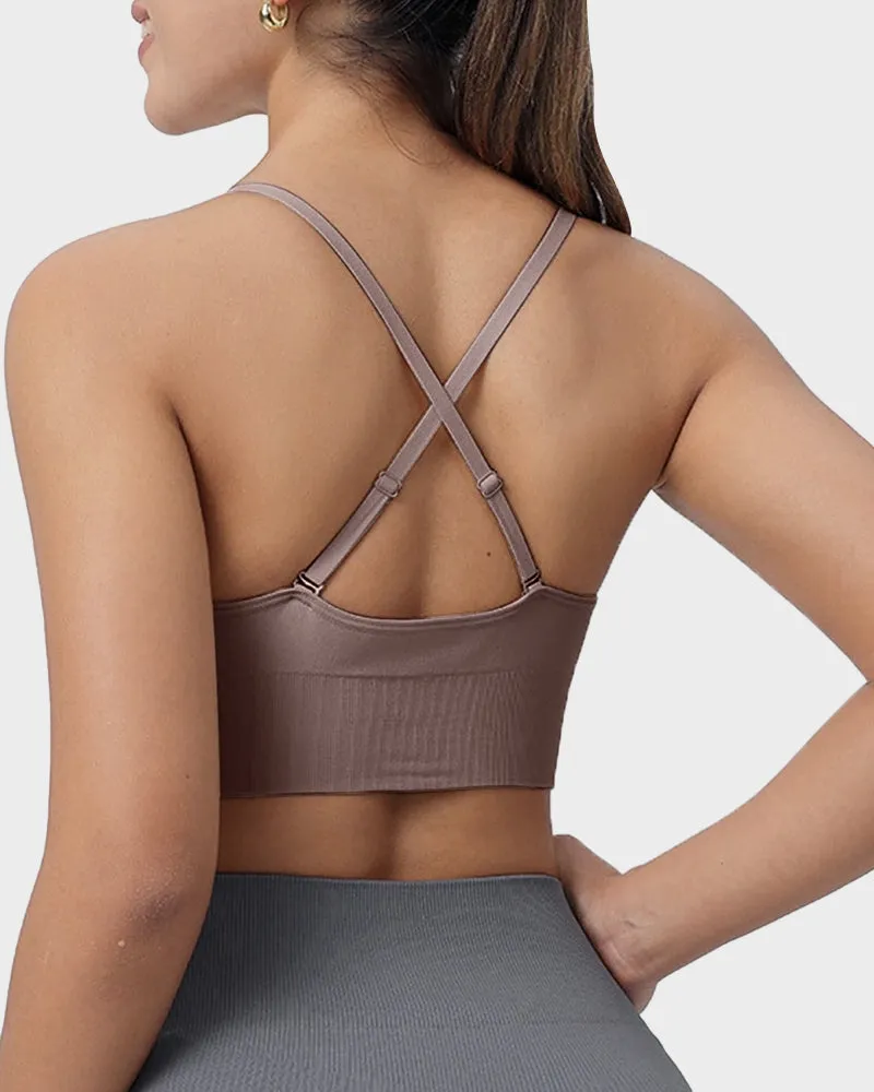 Ultimate Comfort Deep V Wireless Sports Bra Duo (2 Pack)