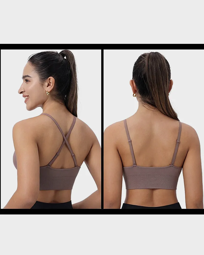 Ultimate Comfort Deep V Wireless Sports Bra Duo (2 Pack)