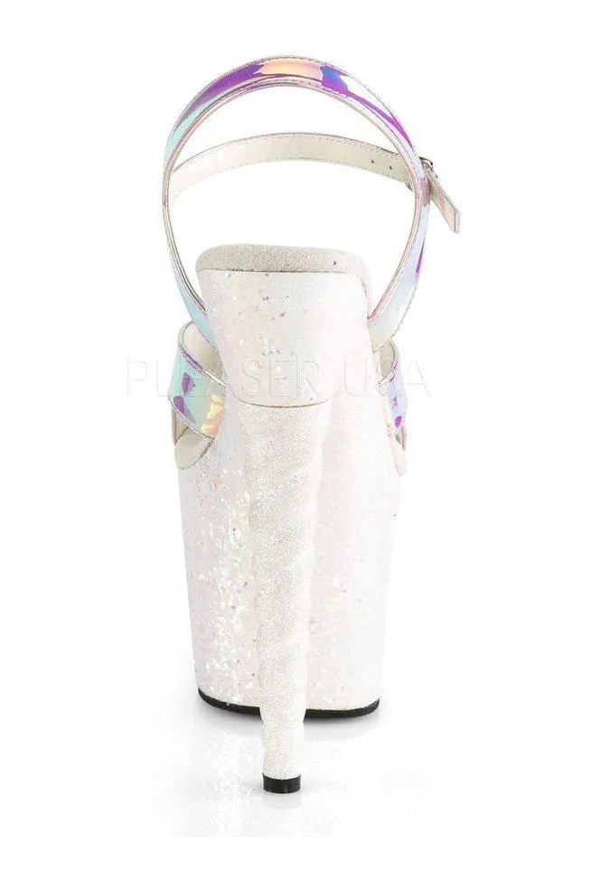 UNICORN-711LG Platform Sandal | Purple Vinyl