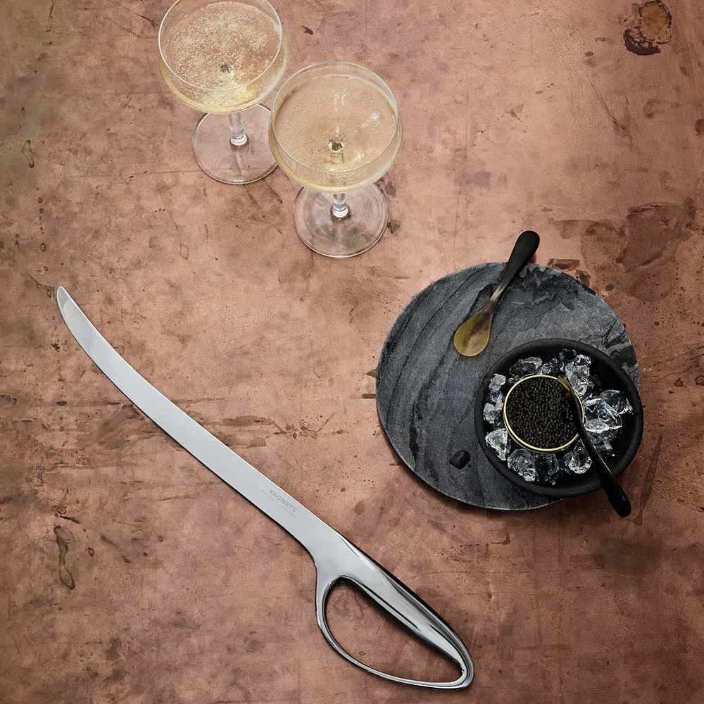 Vagnbys Champagne Sabre - Stainless Steel Mirror Finish