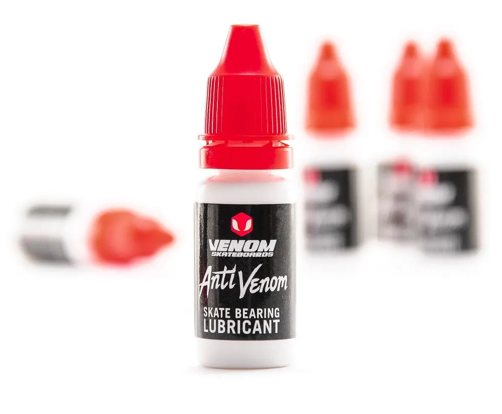 Venom Skateboards Bearing Lubricant For Longer Life & More Speed - 10ml