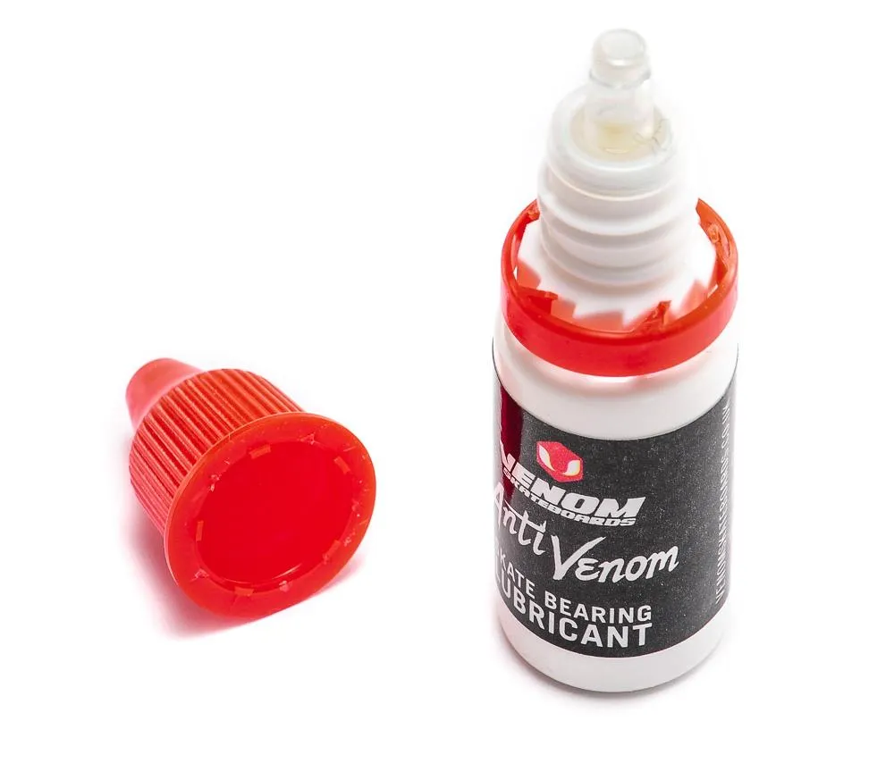 Venom Skateboards Bearing Lubricant For Longer Life & More Speed - 10ml