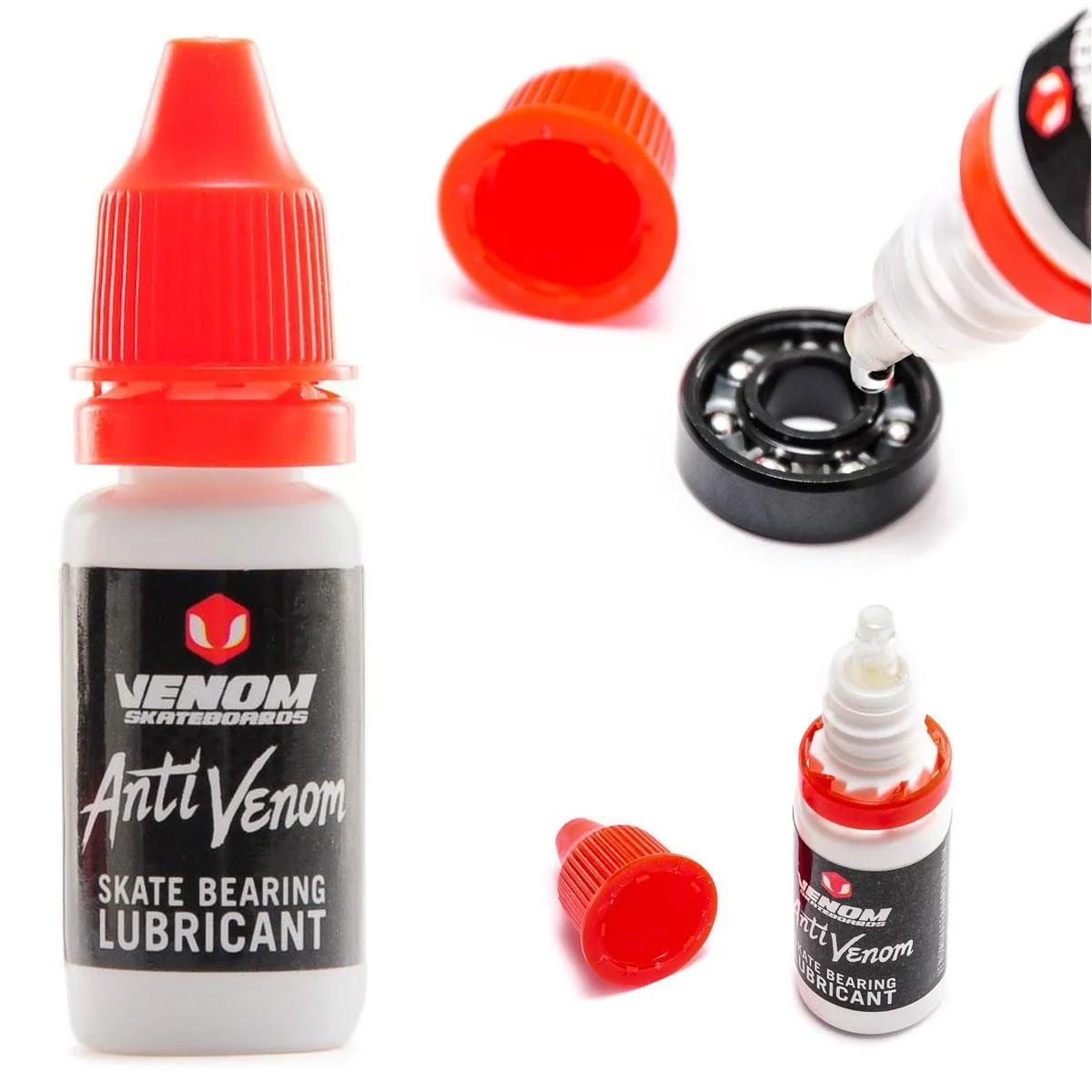 Venom Skateboards Bearing Lubricant For Longer Life & More Speed - 10ml