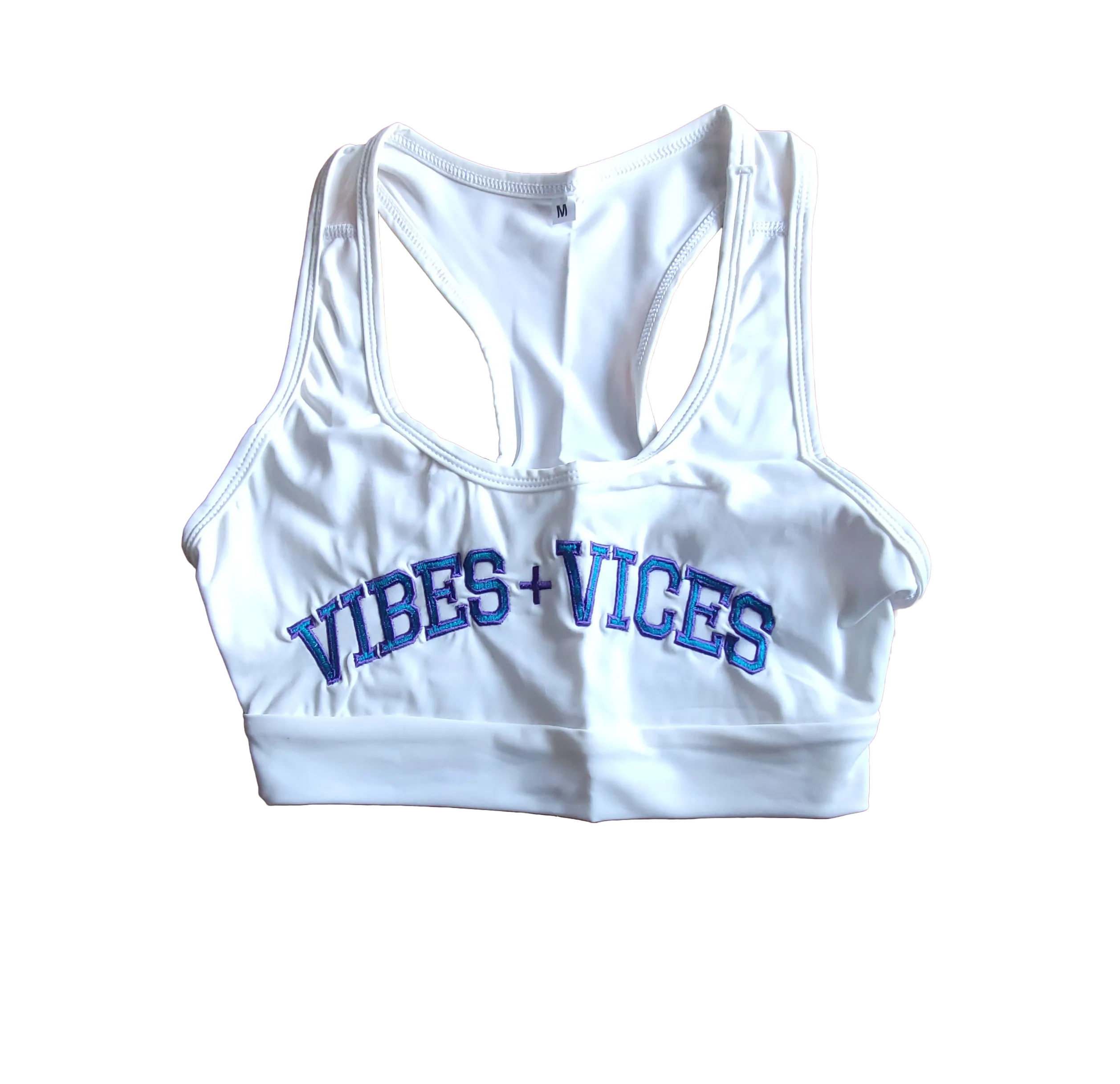 Vibes and Vices Sports Bra