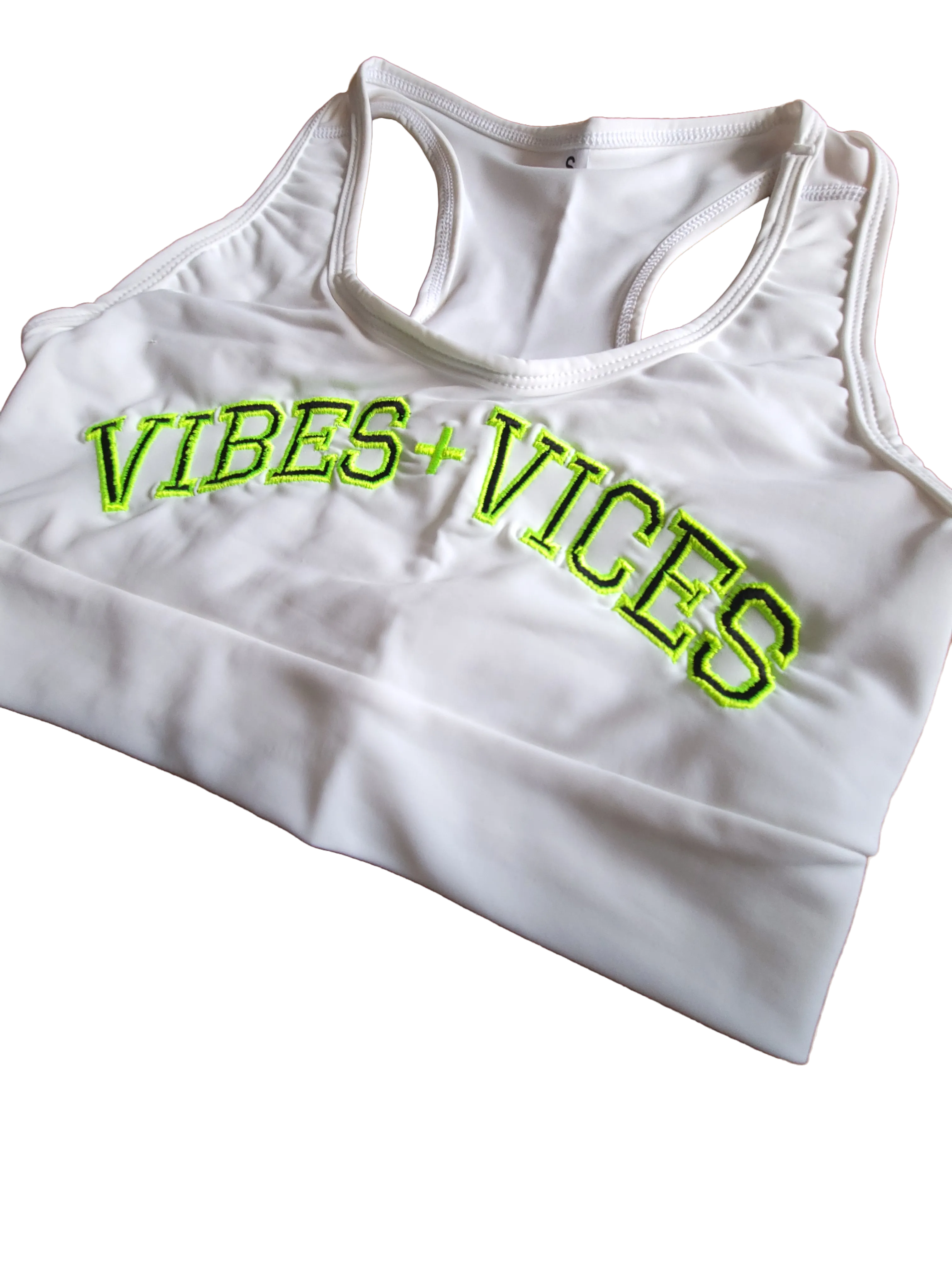 Vibes and Vices Sports Bra
