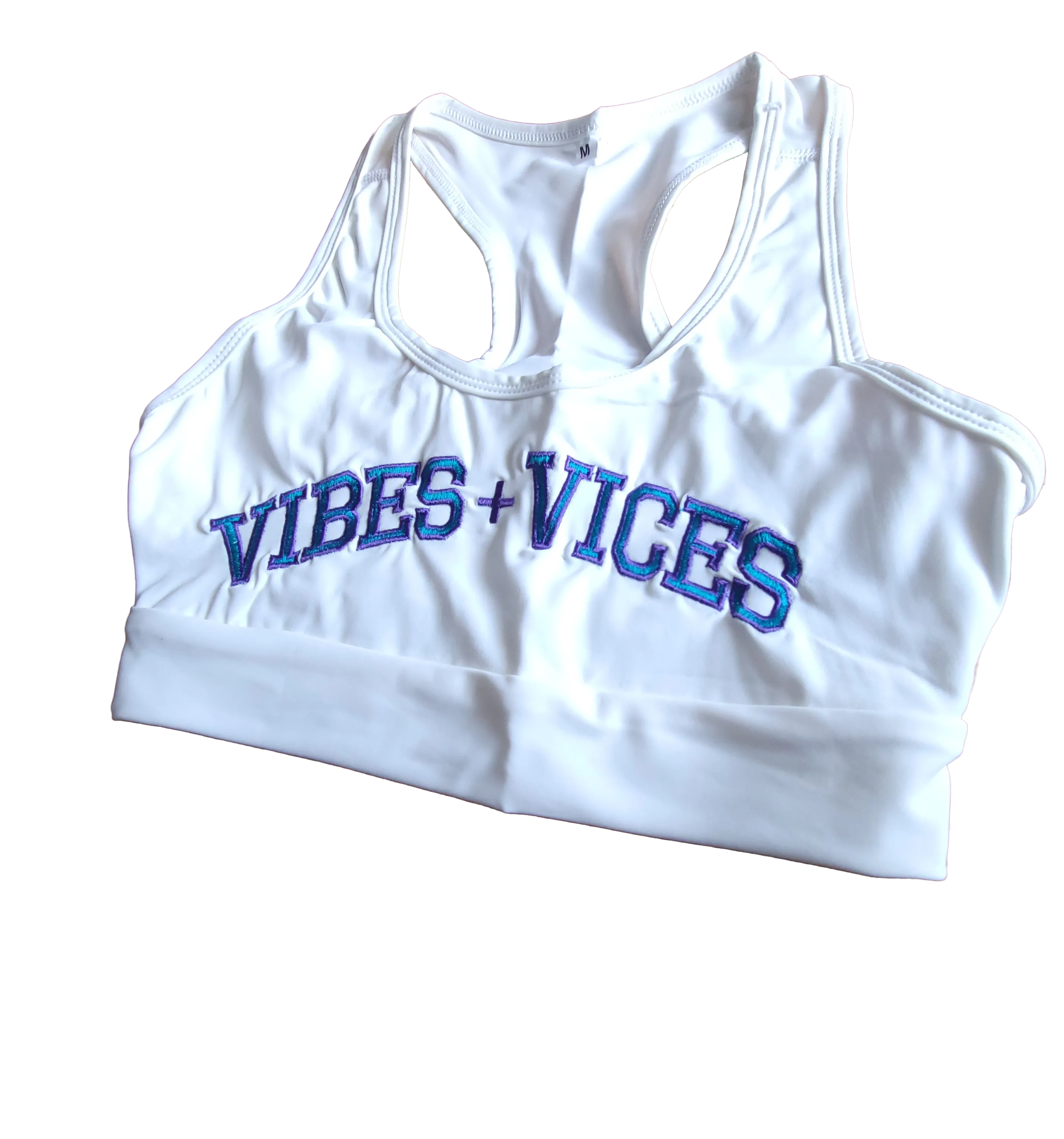 Vibes and Vices Sports Bra