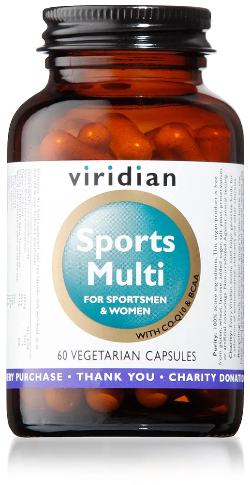Viridian Sports Multi 60 Capsules