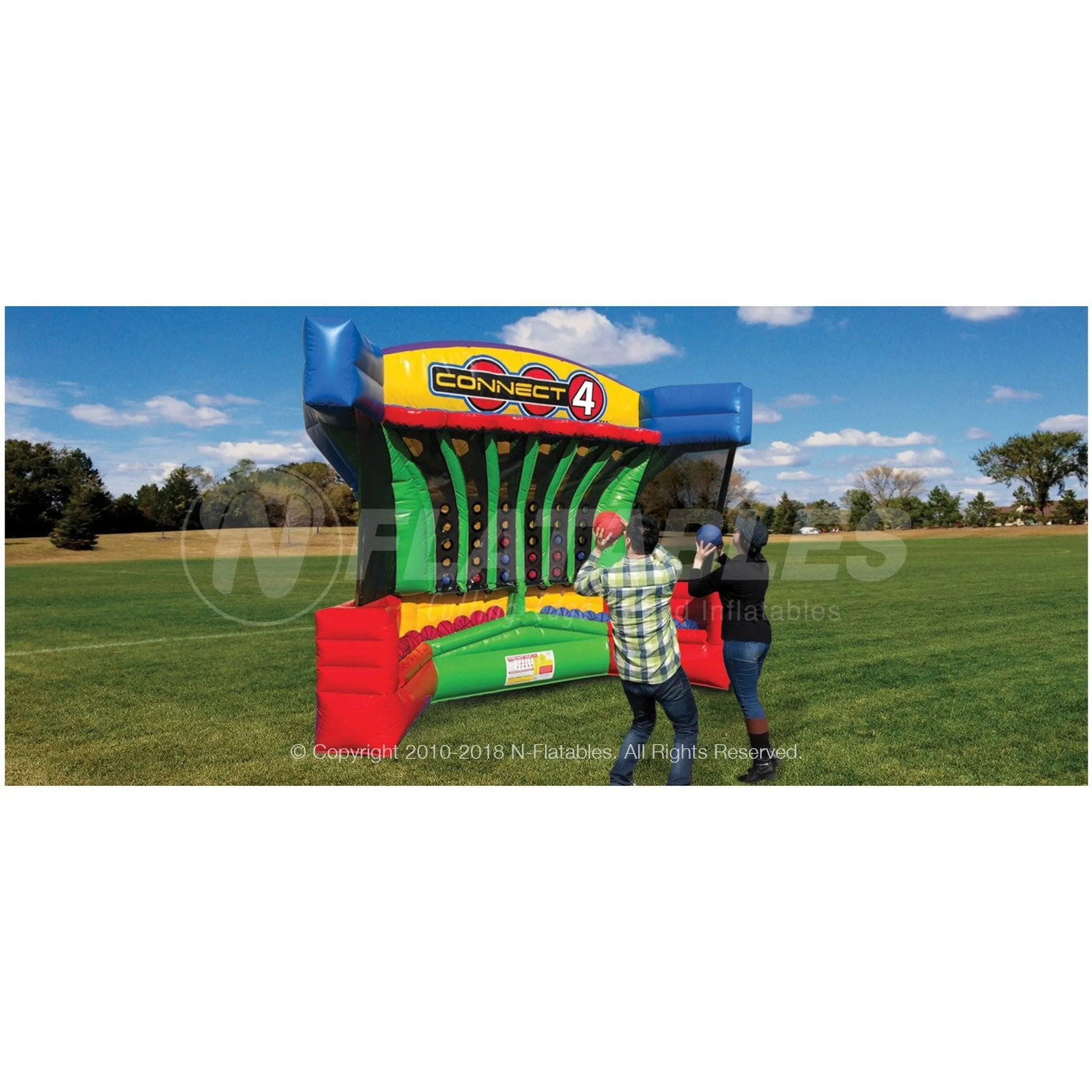 Wacky Connect 4 Basketball Game