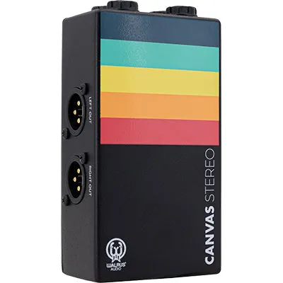 WALRUS AUDIO Canvas Stereo: Dual Line Isolator/D.I.