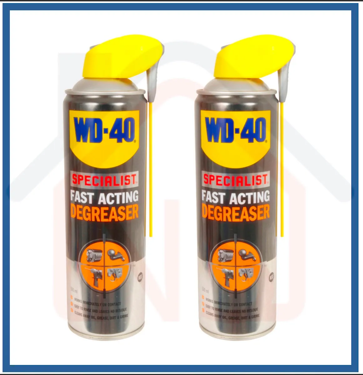 WD-40 Specialist Fast Acting Degreaser 450ml / Solvent Base Oil and Grease Remover Cleaner