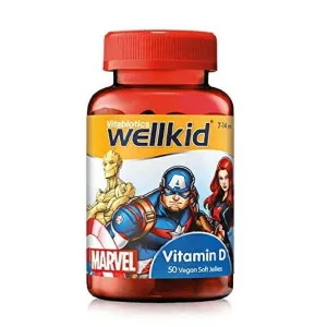 Wellkid Marvel Vitamin D Jellies x 50 by Vitabiotics