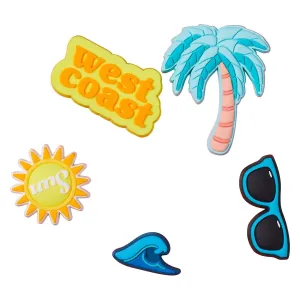 West Coast Sandal Backer 5 Jibbitz Pack